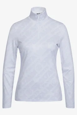 First Layer / Mid Layer*SPORTALM Unterzieher mit Stehkragen WEISS