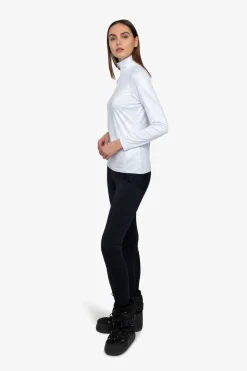 First Layer / Mid Layer*SPORTALM Unterzieher mit Stehkragen WEISS