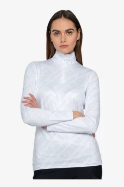 First Layer / Mid Layer*SPORTALM Unterzieher mit Stehkragen WEISS
