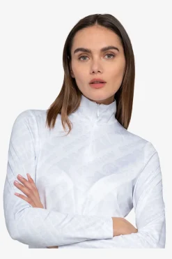 First Layer / Mid Layer*SPORTALM Unterzieher mit Stehkragen WEISS