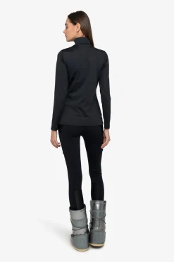 First Layer / Mid Layer*SPORTALM Unterzieher mit Stehkragen Black