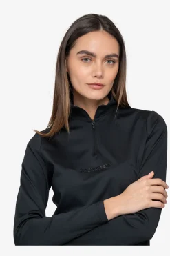 First Layer / Mid Layer*SPORTALM Unterzieher mit Stehkragen Black
