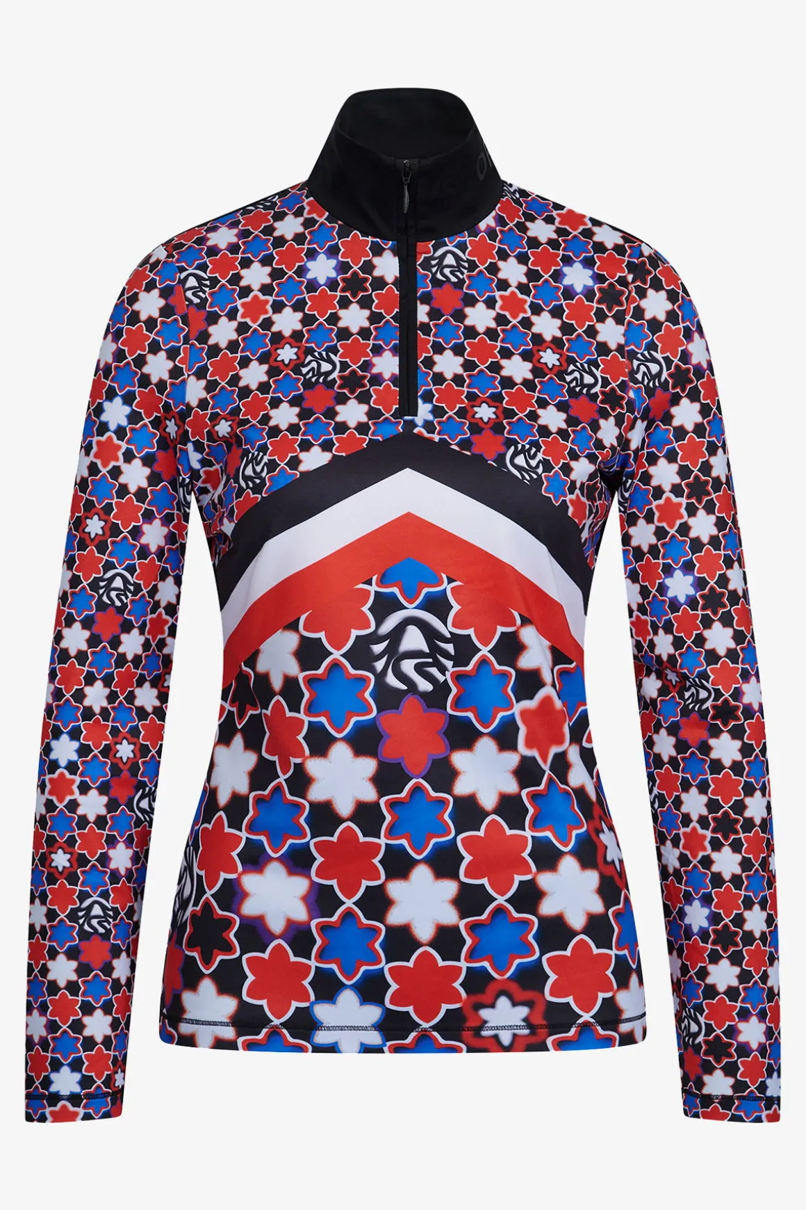 First Layer / Mid Layer*SPORTALM Unterzieher mit Stehkragen Black