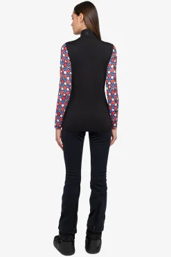 First Layer / Mid Layer*SPORTALM Unterzieher mit Stehkragen Black