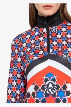 First Layer / Mid Layer*SPORTALM Unterzieher mit Stehkragen Black