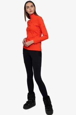 First Layer / Mid Layer*SPORTALM Unterzieher mit Stehkragen PaprikaFlame