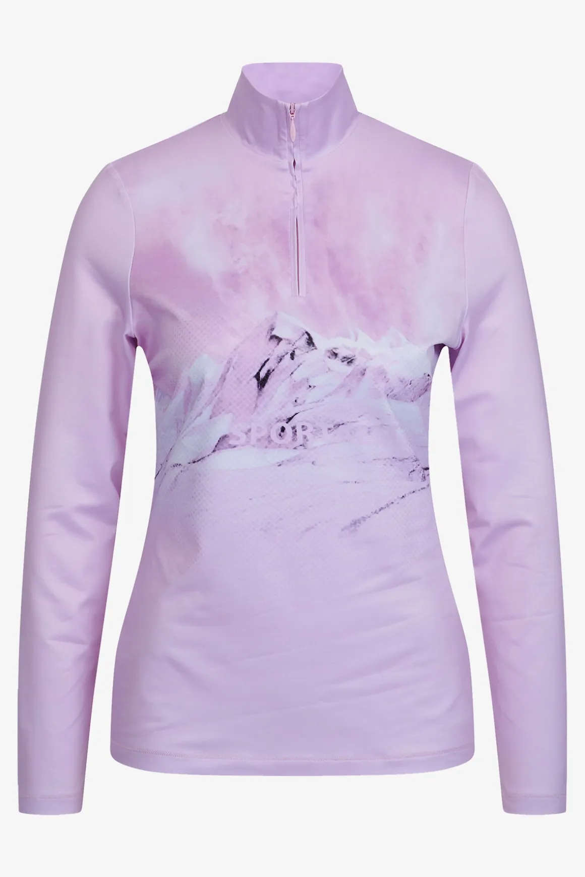 First Layer / Mid Layer*SPORTALM Unterzieher mit Stehkragen ChalkPink