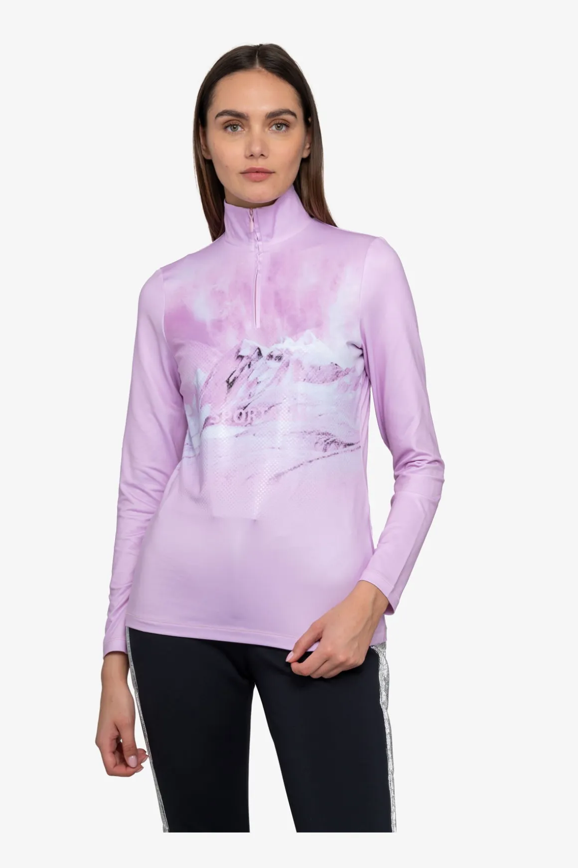 First Layer / Mid Layer*SPORTALM Unterzieher mit Stehkragen ChalkPink