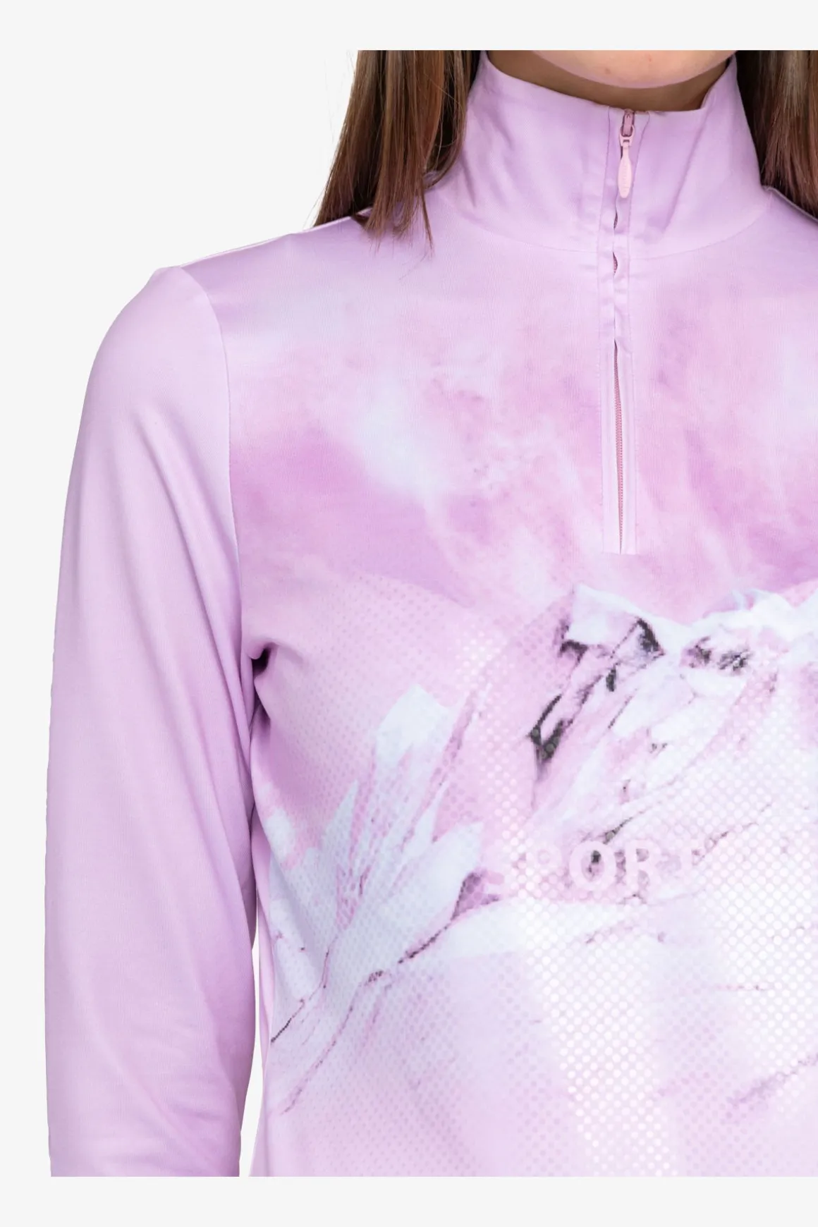 First Layer / Mid Layer*SPORTALM Unterzieher mit Stehkragen ChalkPink