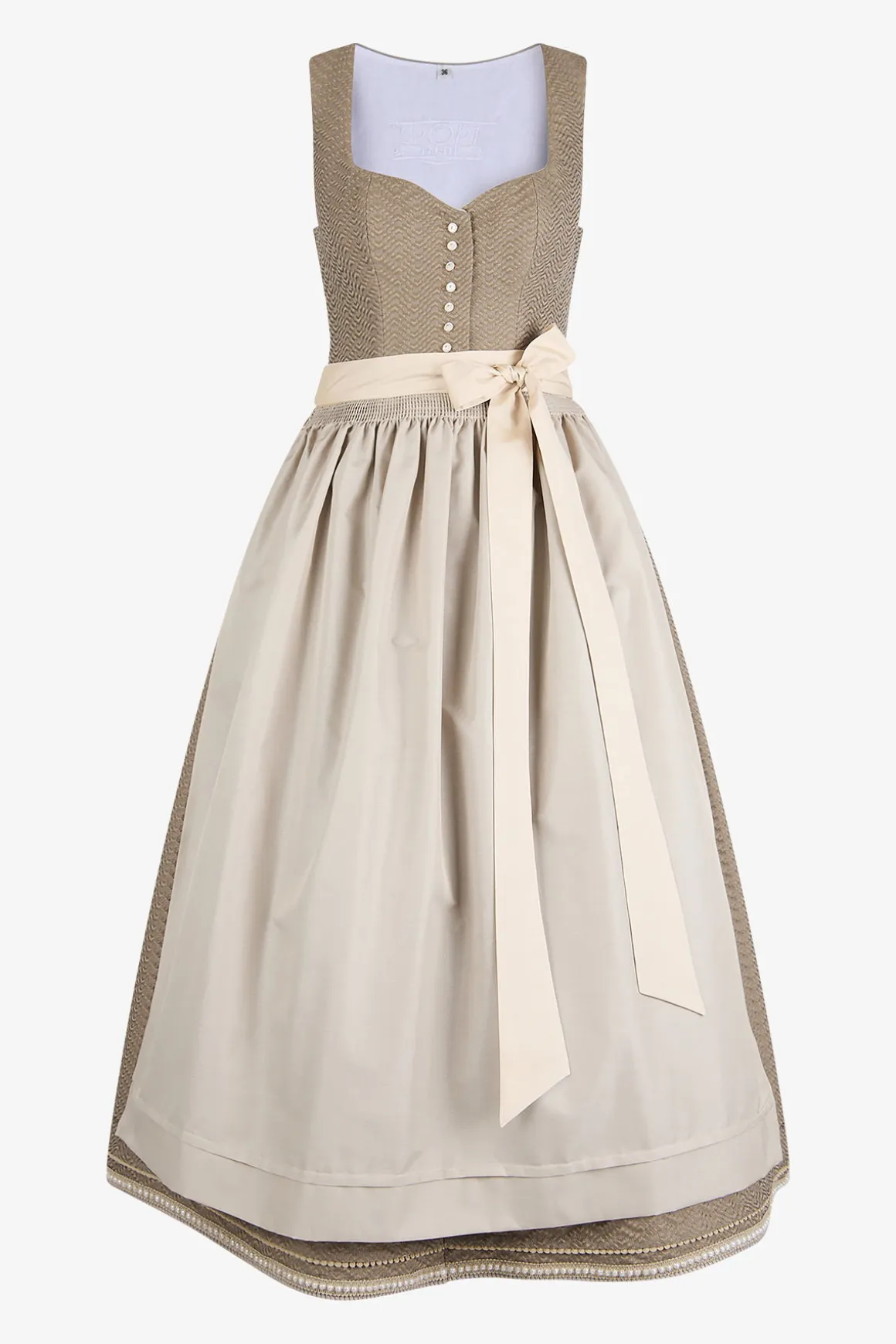 Dirndl*SPORTALM VM Knöpfe BD ChestnutChocolate