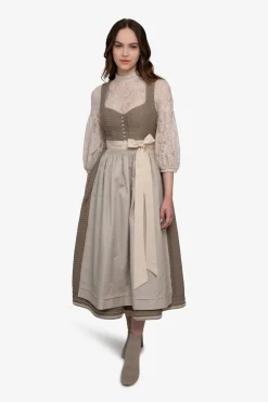 Dirndl*SPORTALM VM Knöpfe BD ChestnutChocolate