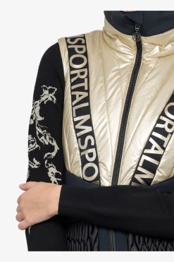 Westen*SPORTALM Weste mit Kragen Gold