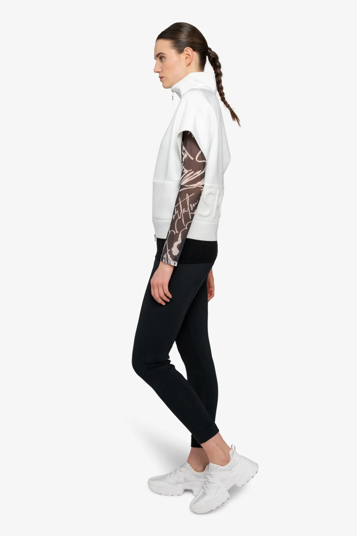 Sweatshirts*SPORTALM Weste mit Stehkragen EucalyptusMist