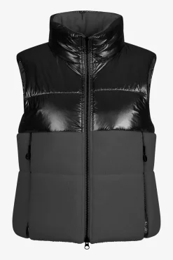 Westen*SPORTALM Weste mit Stehkragen Black