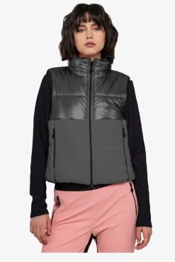 Westen*SPORTALM Weste mit Stehkragen Black