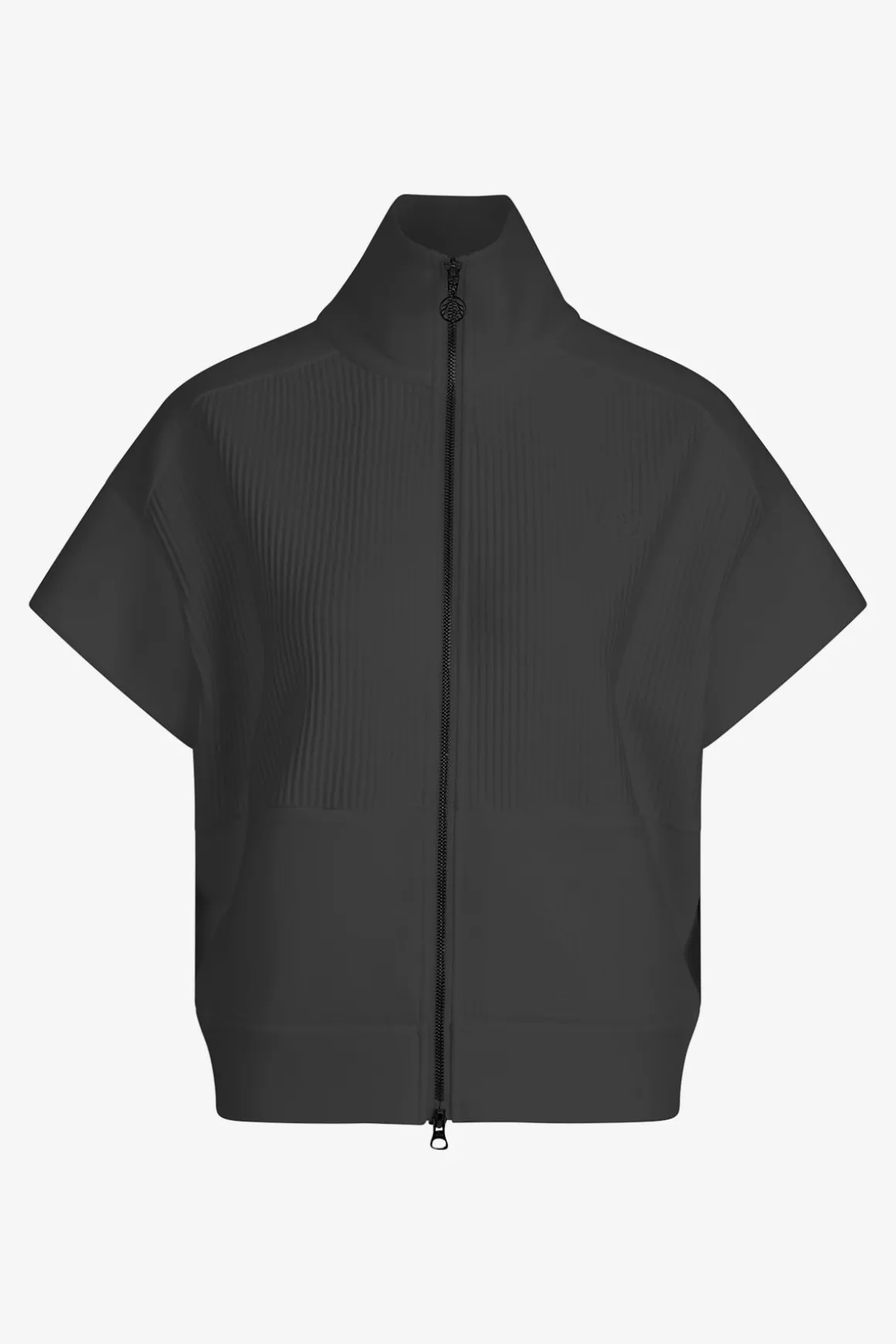 Sweatshirts*SPORTALM Weste mit Stehkragen Black