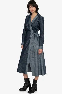 Kleider*SPORTALM Wickelkleid DarkDenim
