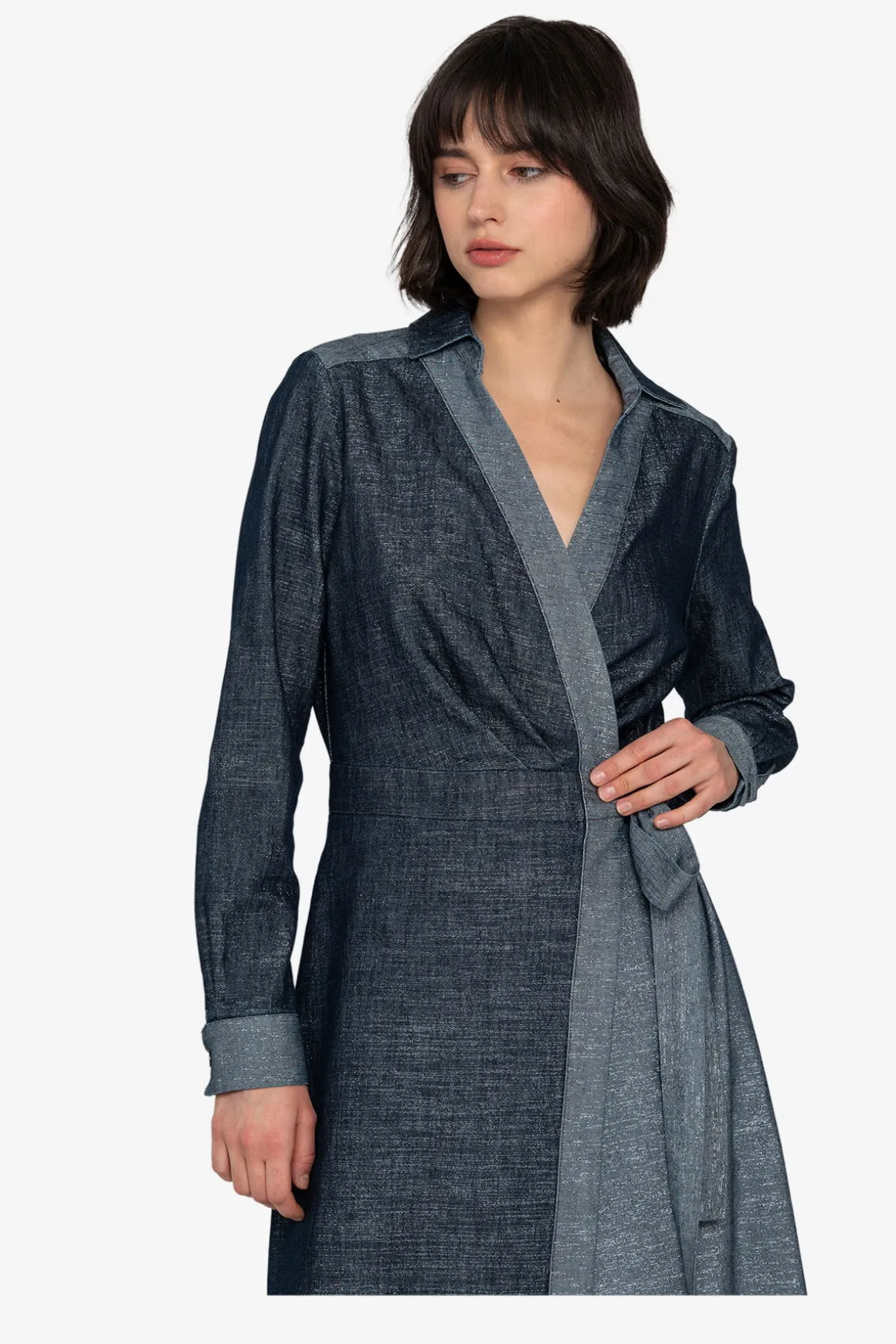 Kleider*SPORTALM Wickelkleid DarkDenim