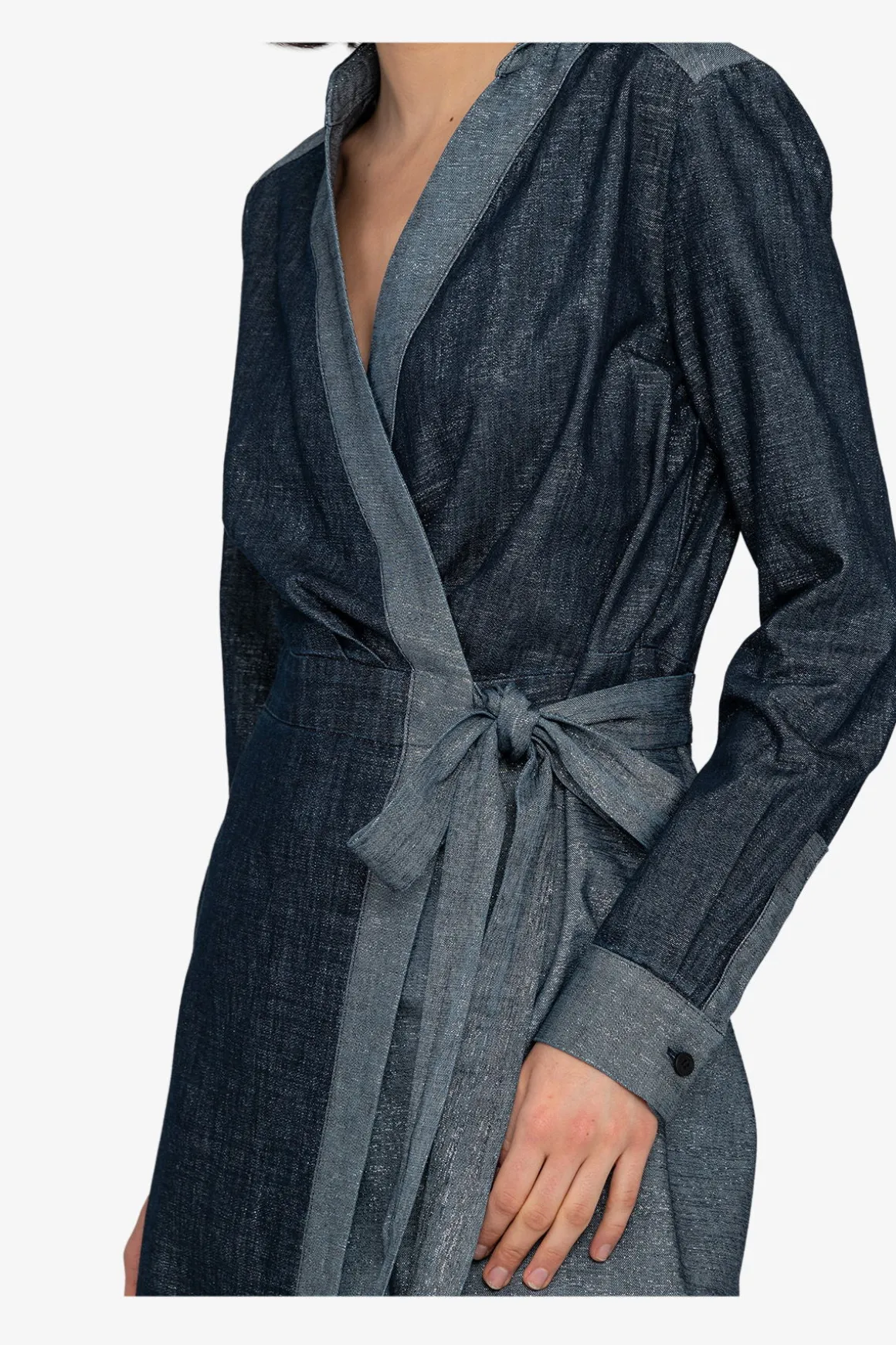Kleider*SPORTALM Wickelkleid DarkDenim
