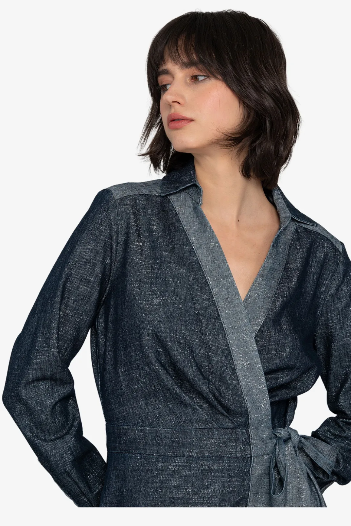 Kleider*SPORTALM Wickelkleid DarkDenim